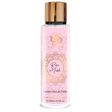 Al Wataniah Musk Collection Rose Musk tělový sprej 250 ml